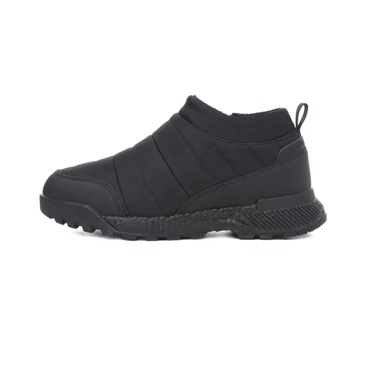 Box Customized Logo Knitting MD Rubber Top Grade Professional Factory New Outdoor Low Cut Leather Snow Winter Boots for Women